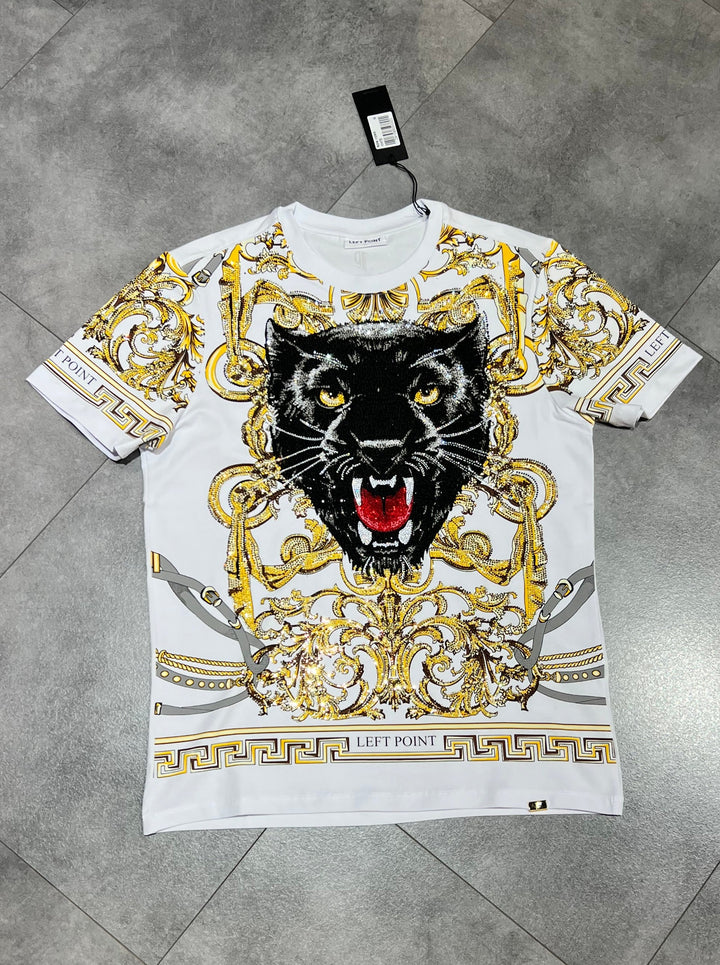 CREW NECK WILD TIGER T-SHIRT