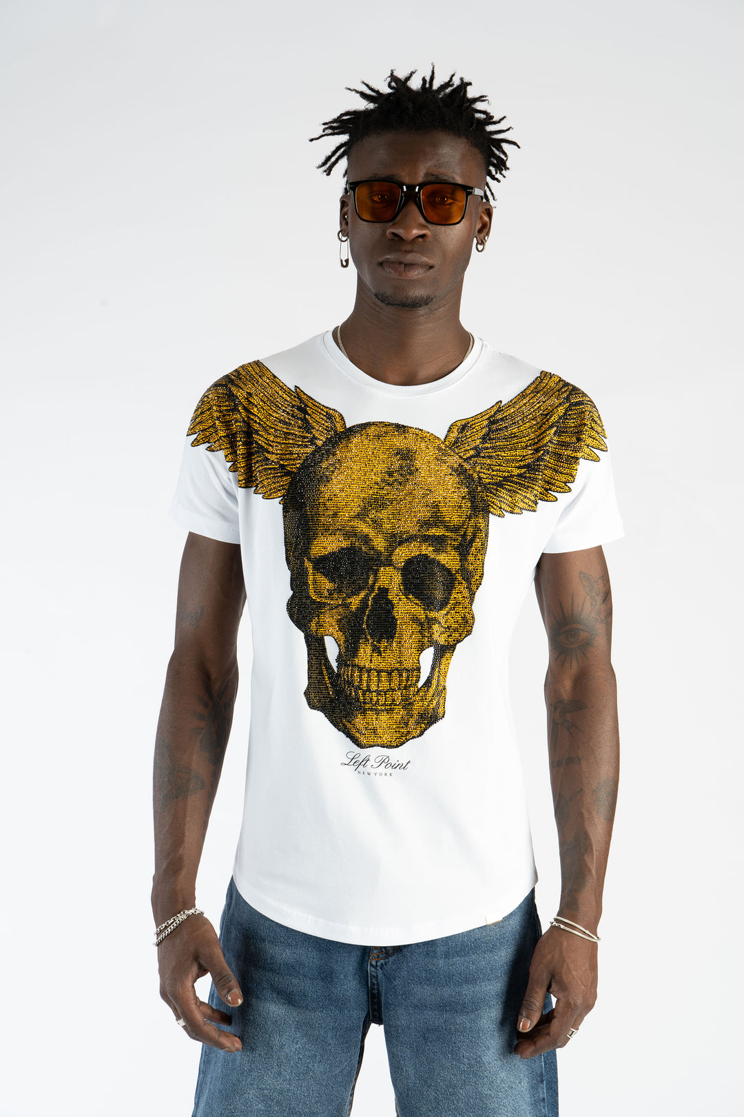 CAMISETA CUELLO REDONDO TIGRE SALVAJE 