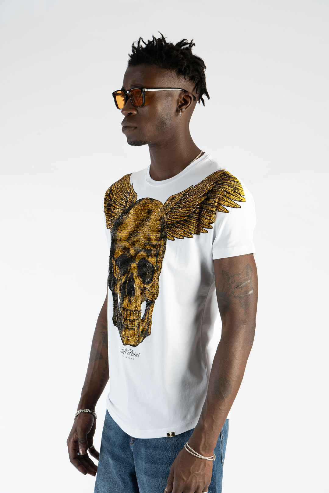 CAMISETA CUELLO REDONDO TIGRE SALVAJE 