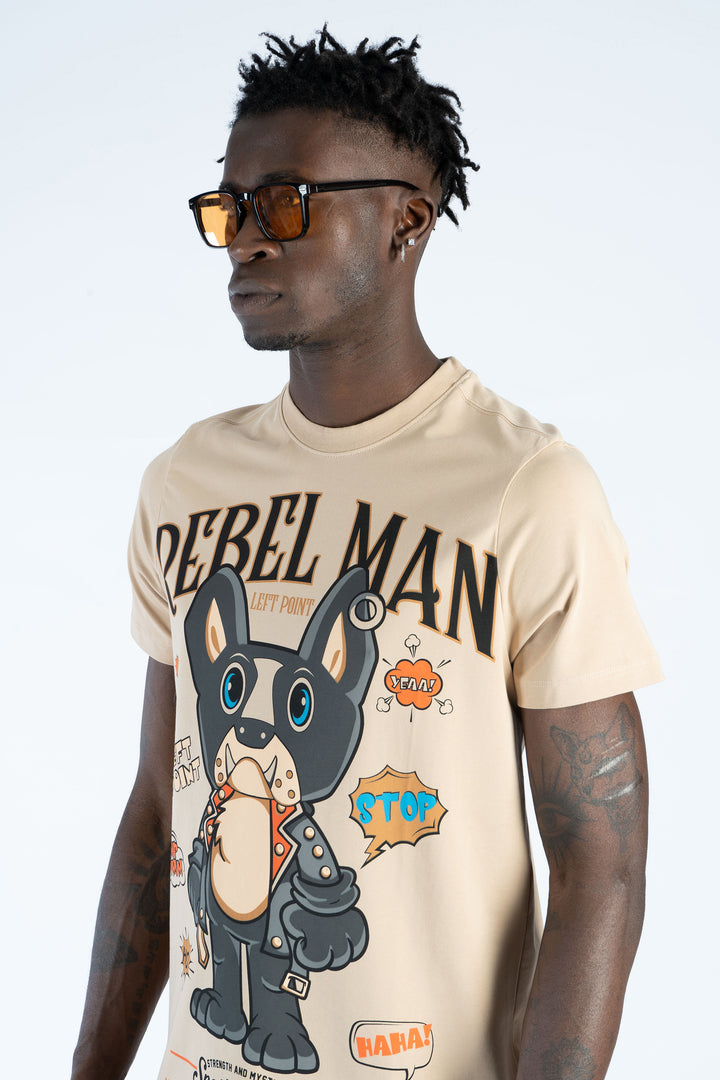 ESTAMPADO PERRO RABEL HOMBRE